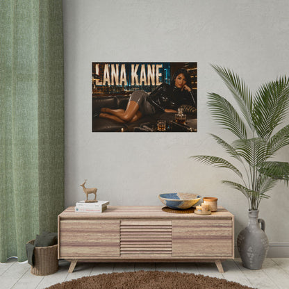 Lana Kane Character Poster Archer Wall Decor Collectible Art Print