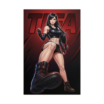 Tanya Mortal Kombat Poster, Mortal Kombat Wall Art Print, Warrior Princess Decor, Fighting Game Wall Art, Gamer Gift