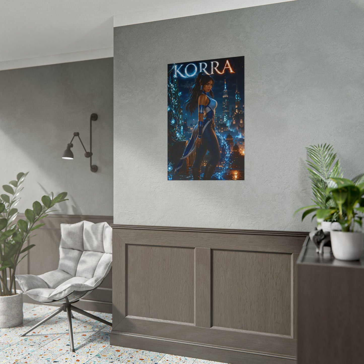 Avatar Korra Poster Legend of Korra Wall Art Print Decor