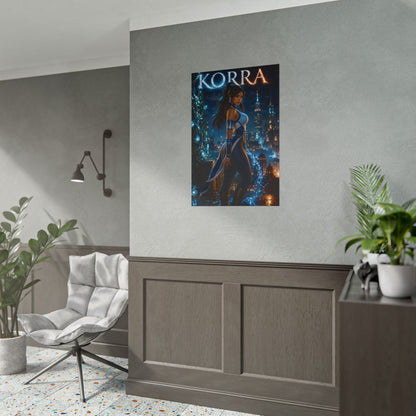 Avatar Korra Poster Legend of Korra Wall Art Print Decor