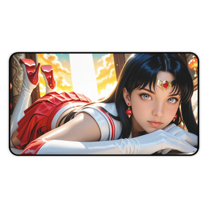 Килимок для столу Sailor Mars, килимок для миші Sailor Moon, декор для столу з аніме-героїнею