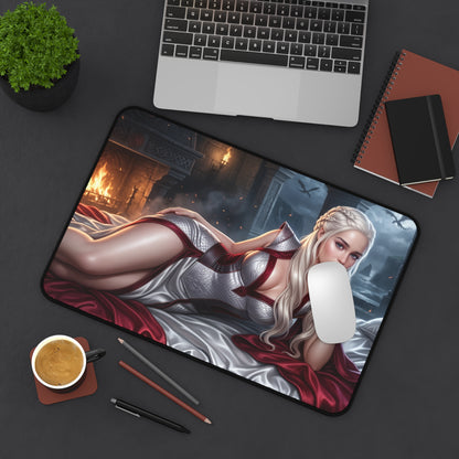 Game of Thrones Mouse Pad, Daenerys Desk Mat, Gamer Gift