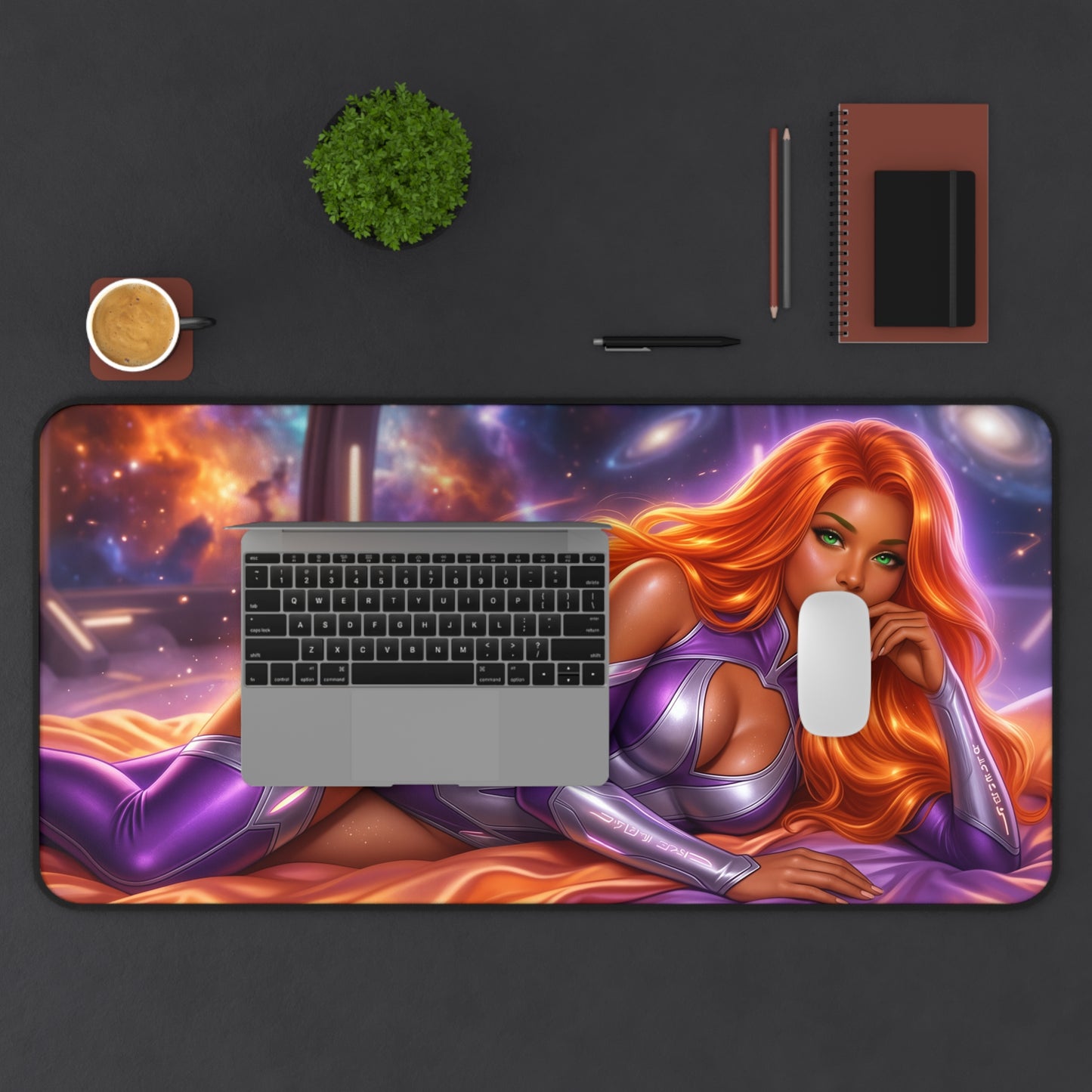 DC Comics Mouse Pad, Starfire Desk Mat, Gamer Gift XXL