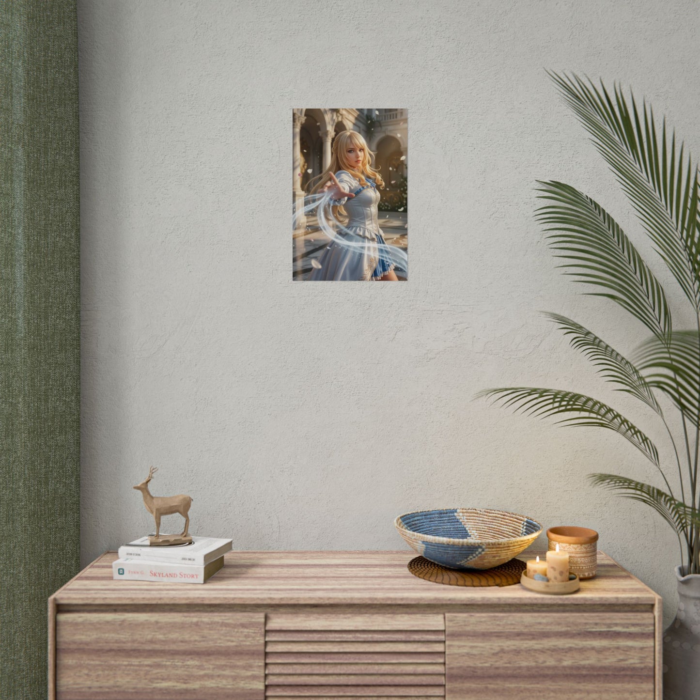 Emilie de Rochefort Tekken Poster, Tekken Wall Art Print, Fighting Game Girl Decor, Gamer Room Art, Game Poster