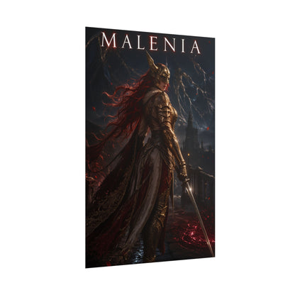Malenia Poster, Elden Ring Wall Art, Gaming Poster, Fantasy Decor