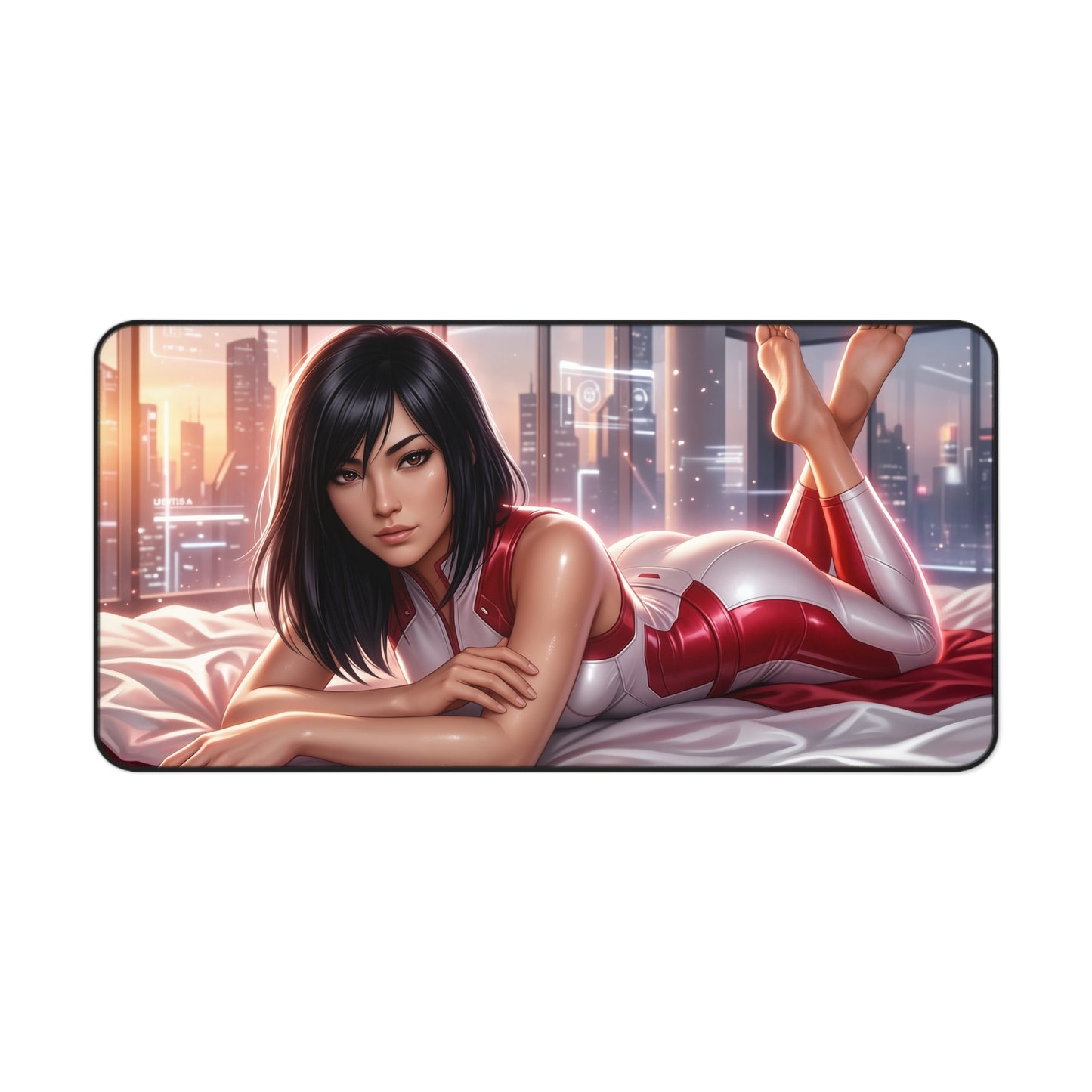 Mirror's Edge Mouse Pad, Faith Connors Desk Mat, XXL Pad