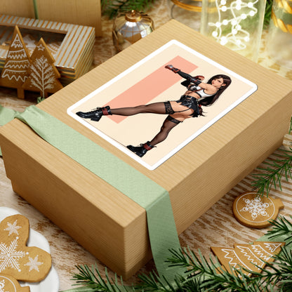 Наклейка Tifa Lockhart – вінілова наклейка з аніме-ігор для ноутбуків, журналів та спорядження