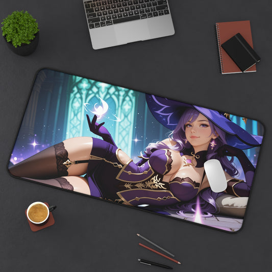 Килимок для столу Lisa Minci, килимок для миші Genshin Impact Heroine, налаштування ігрового столу для аніме