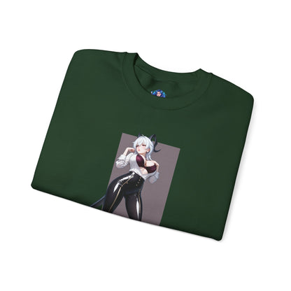 Zani Sweatshirt, Fantasy Heroine Crewneck, Stylish Anime-Inspired Streetwear for Fans
