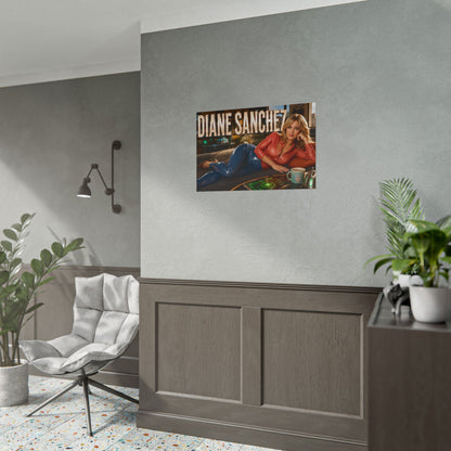 Diane Sanchez Rick and Morty Wall Art Poster Character Decor Collector Gift
