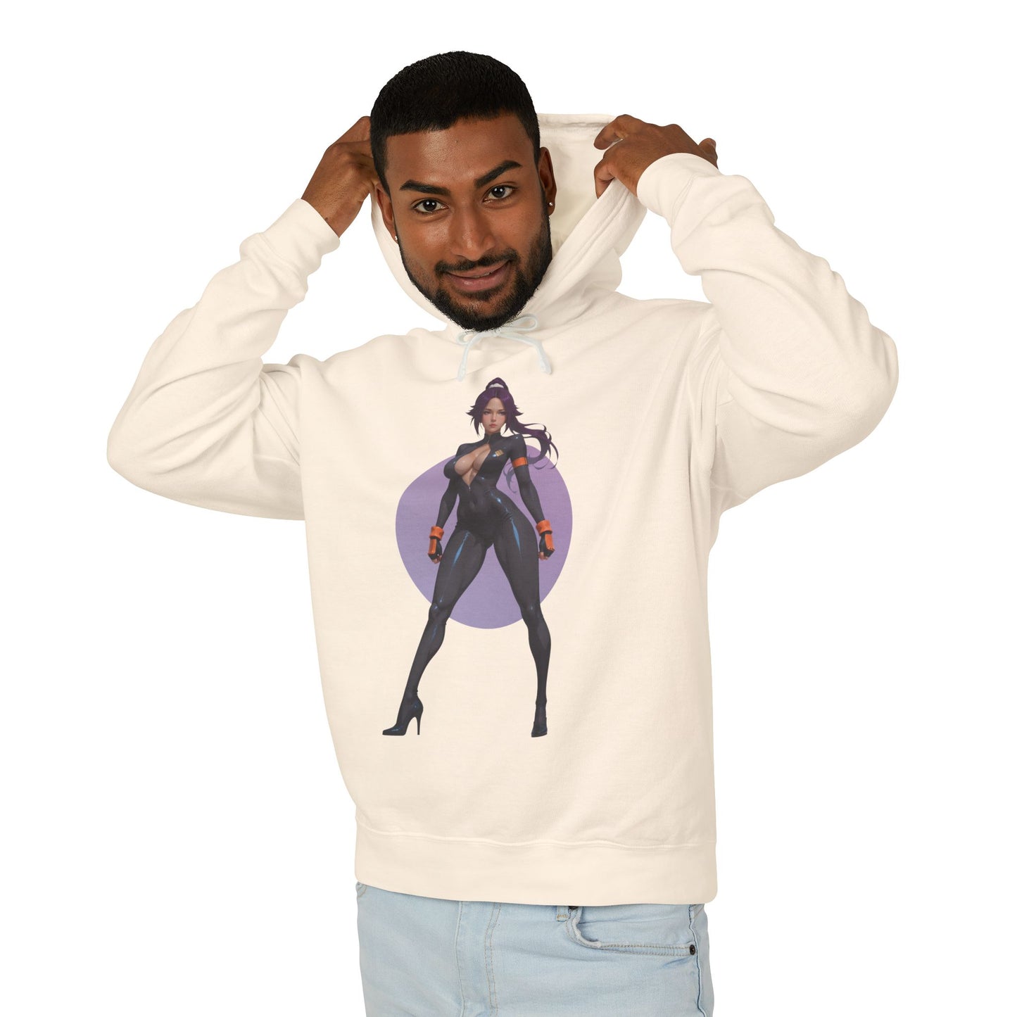 Yoruichi Shihouin Hoodie | Bleach Anime Hoodie | Warrior Goddess Pullover