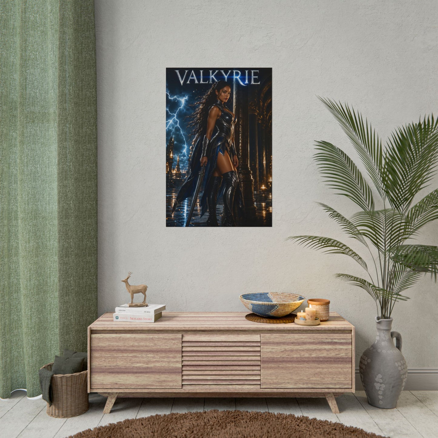 Valkyrie Marvel Thor Poster Asgard Wall Art Print Decor