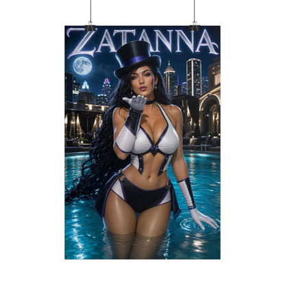 Zatanna Comic Poster Character Wall Art Collector Room Decor Art Print