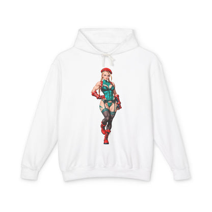Cammy White Hoodie | Street Fighter Gamer Hoodie | Anime Waifu Grafik-Pullover