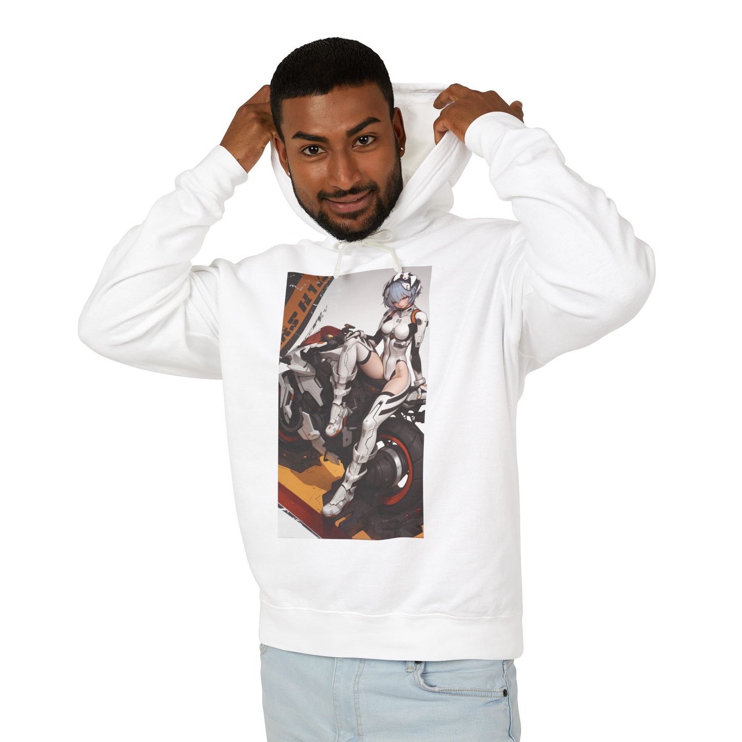 Rei Ayanami Hoodie | Evangelion Hoodie | Anime Mecha Pilot Pullover