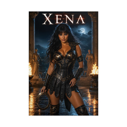 Xena Warrior Princess Fantasy TV Series Poster Wall Art Print