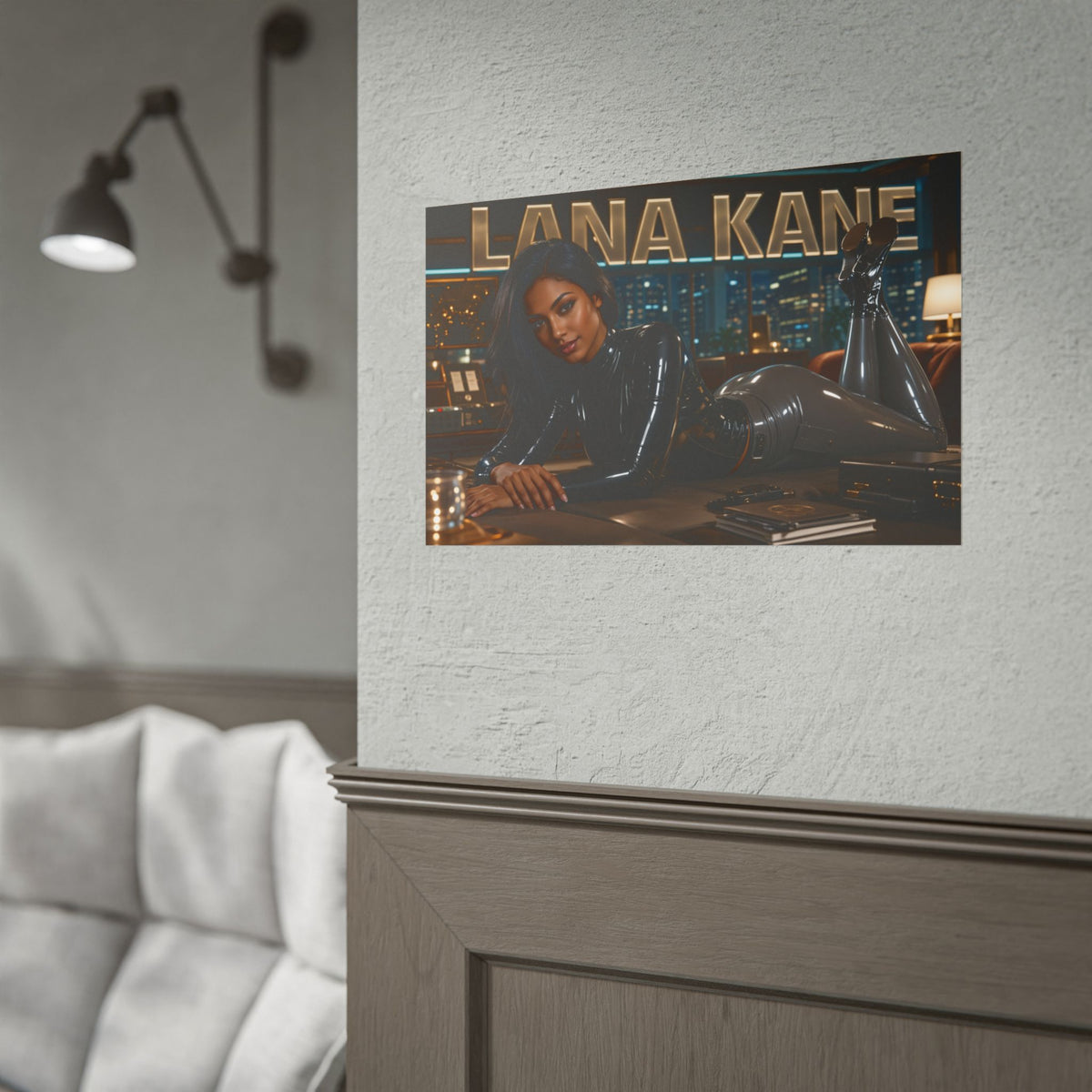 Cartoon Wall Art Lana Kane Archer Poster Room Decor Character Print