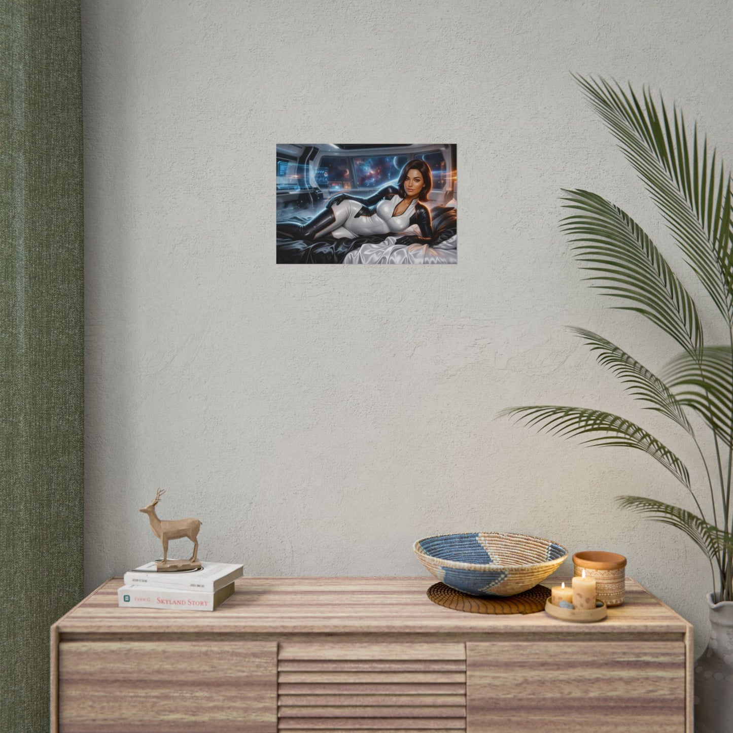 Miranda Lawson Poster, Sci Fi Wall Art, Gaming Print, Room Decor