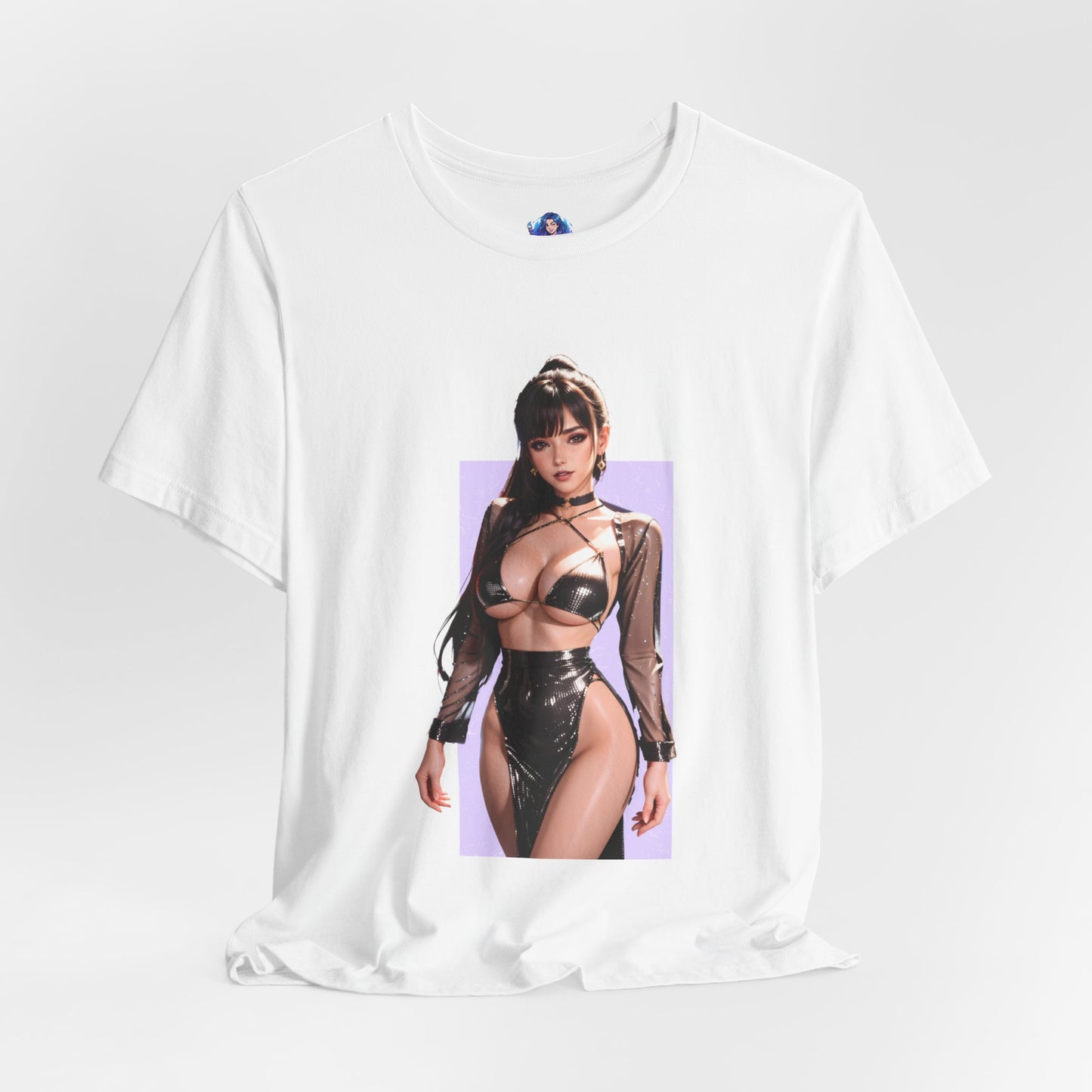 Eve Stellar Blade Grafik-T-Shirt | Sci-Fi-Kampfheldinnen-T-Shirt für Gamer | Anime-Heldin-Shirt