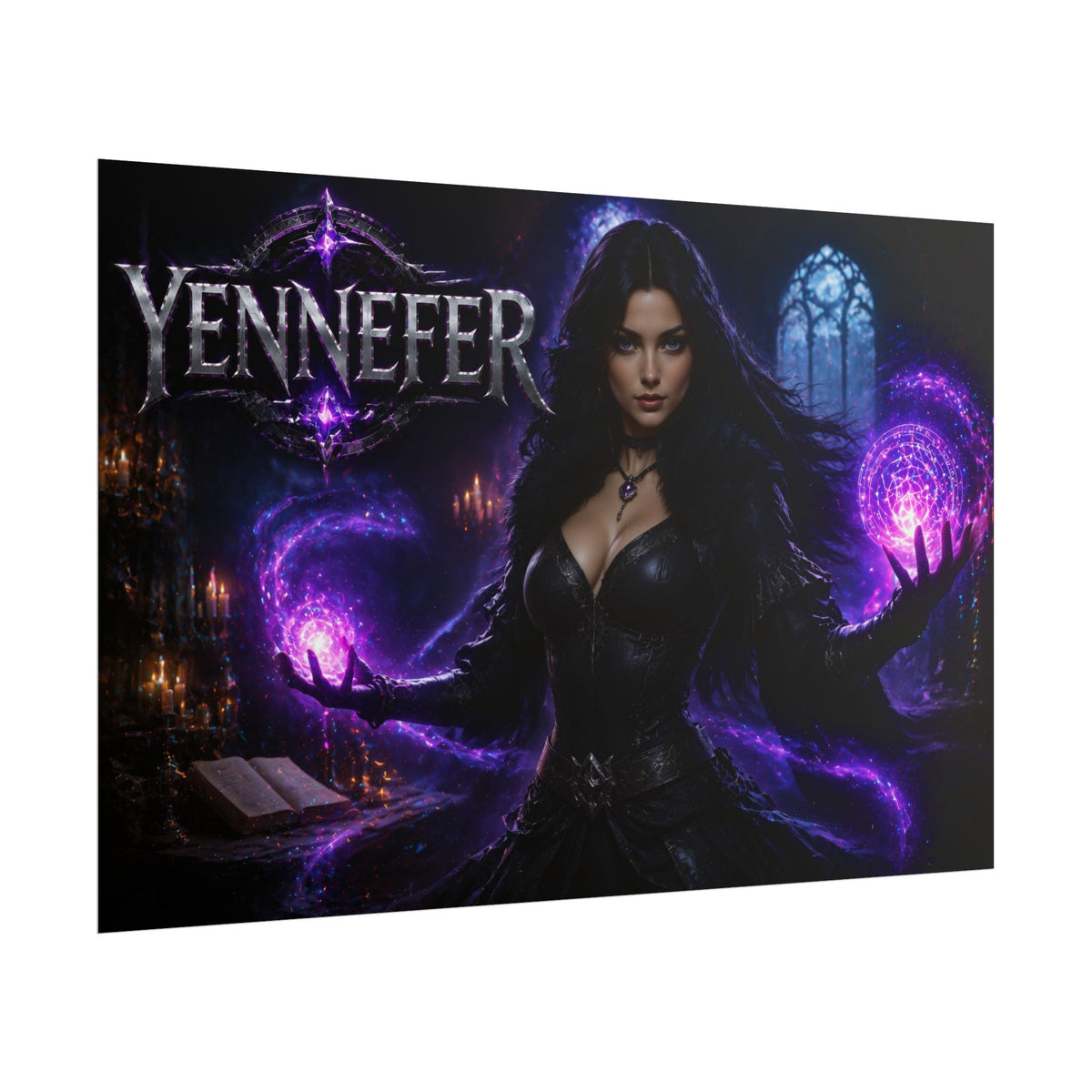Yennefer Character Poster The Witcher Fantasy Room Wall Decor Collectible Art