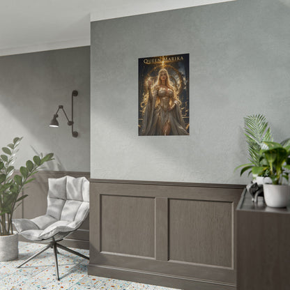 Queen Marika Poster, Elden Ring Wall Art, Gaming Poster, Fantasy Decor