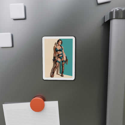 Магніт Лара – сексуальний аніме-магніт із розкрадачки гробниць, декор із гарячою дівчиною-авантюристкою