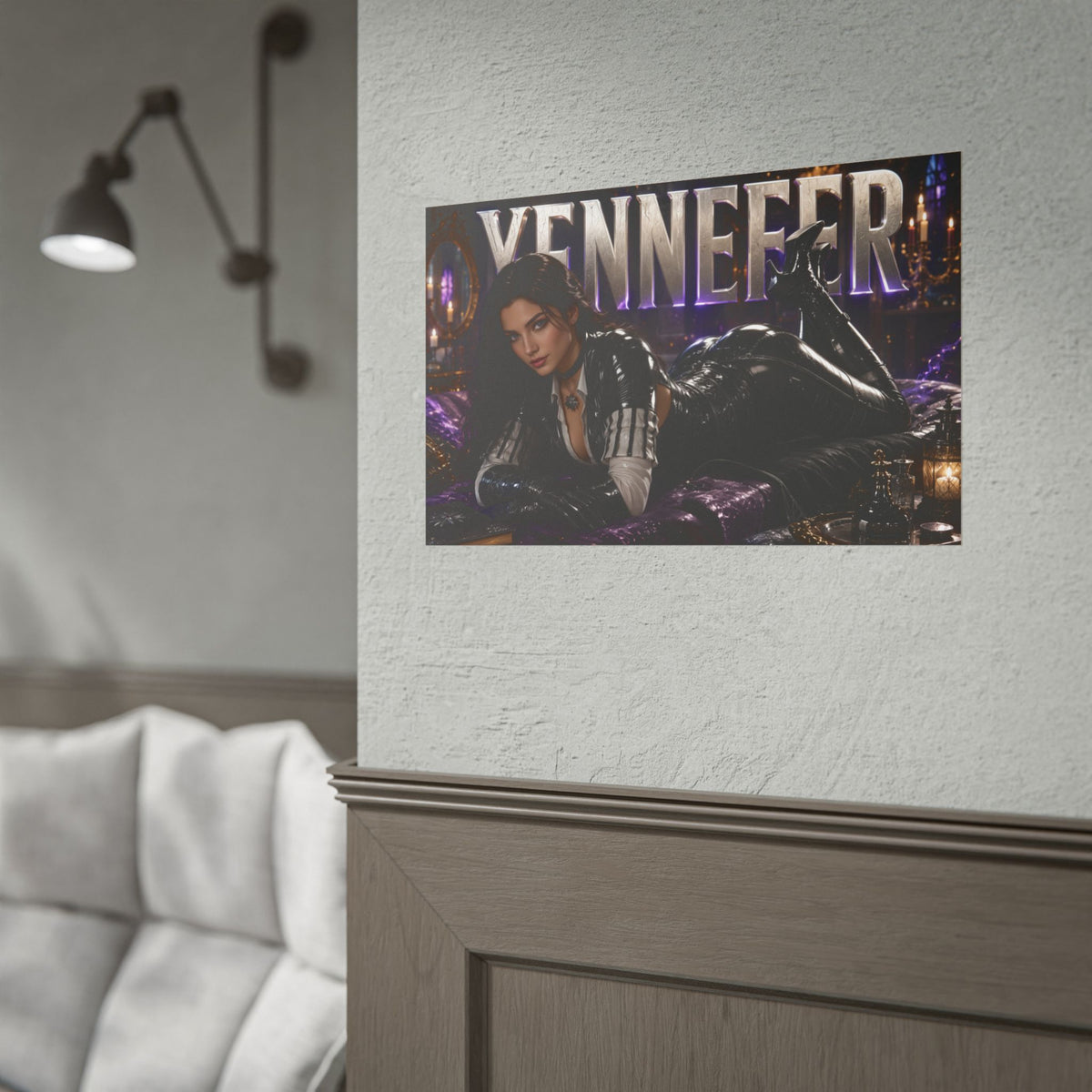 Yennefer of Vengerberg Poster The Witcher Gaming Wall Art Character Room Decor