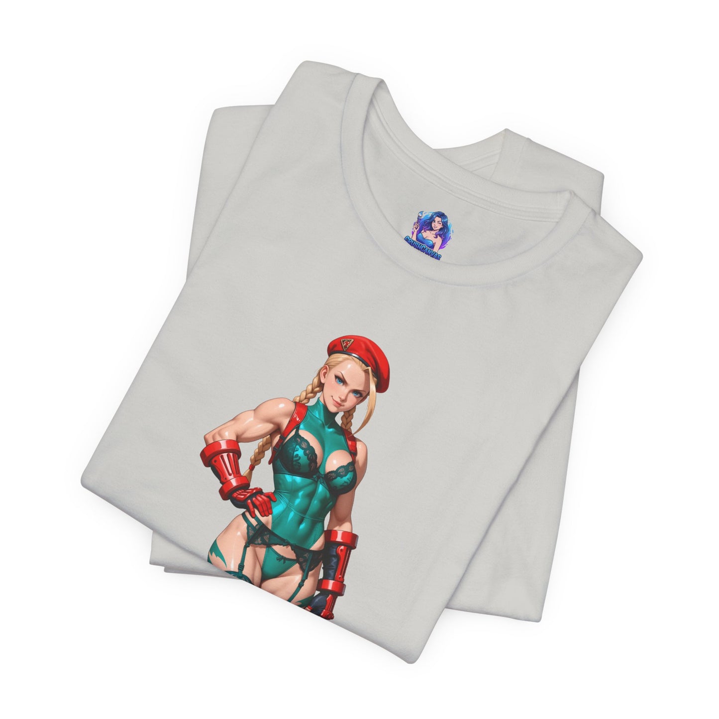 Cammy White T-Shirt | Street Fighter Grafik-T-Shirt für Gamer &amp; Anime-Fans | Waifu-Shirt