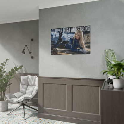 Olivier Mira Armstrong Fullmetal Alchemist Poster Wall Art Character Room Decor