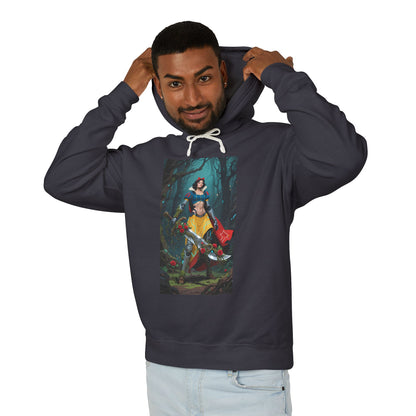 Cyber Snow White Hoodie | Futuristic Princess Hoodie | Anime Sci-Fi Pullover
