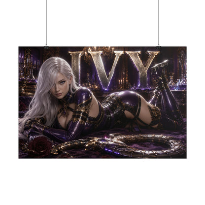 Ivy Valentine Character Poster Soulcalibur Gamer Room Wall Art Collectible Decor