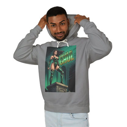 Talia al Ghul Hoodie | DC Villain Hoodie | League of Assassins Pullover - grey streetwear hoodie featuring Talia al Ghul graphic