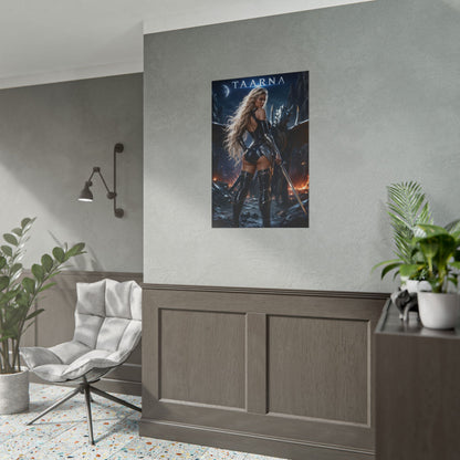 Taarna Heavy Metal Warrior Poster Fantasy Wall Art Print Decor
