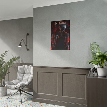 Nitara Mortal Kombat Poster MK Gaming Wall Art Print Decor