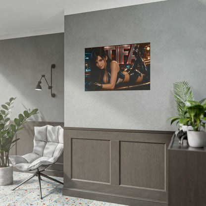 Gaming Wall Art Tifa Lockhart Poster Game Room Decor Gamer Gift Print