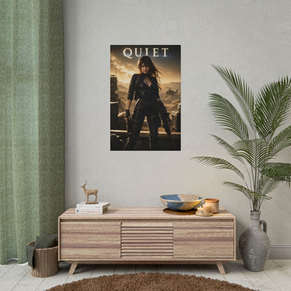 Quiet Metal Gear Solid Poster MGS Gaming Wall Art Print