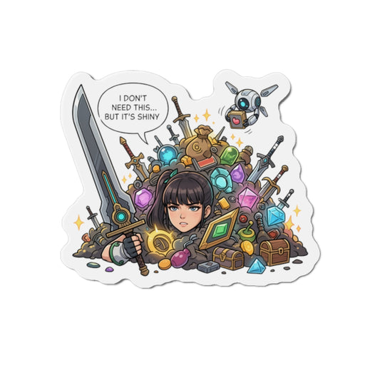 Eve Stellar Blade Magnet – Sexy Anime-Kriegerin Magnet, Sci-Fi-Kunst für den Kühlschrank