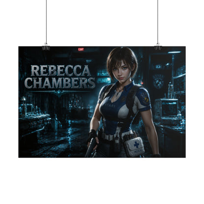 Gaming Wall Art Rebecca Chambers Poster Game Room Decor Gamer Gift Art Print