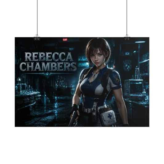 Gaming Wall Art Rebecca Chambers Poster Game Room Decor Gamer Gift Art Print