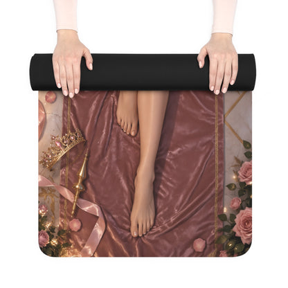 Princess Aurora Non Slip Workout Mat 24x72 Yoga Pilates Fitness