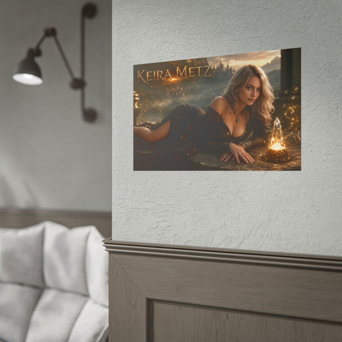 Keira Metz Character Poster The Witcher Fantasy Room Wall Decor Collectible Art