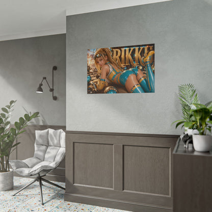 Gaming Wall Art Rikku Poster Game Room Decor Gamer Gift Print Collectible Print