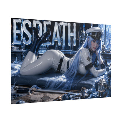 Esdeath Akame ga Kill Poster Anime Wall Art Bedroom Decor Collector Gift