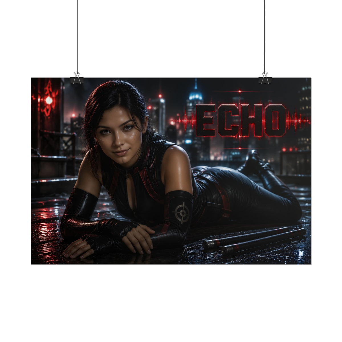 Echo Comic Poster Character Wall Art Collector Room Decor Art Print