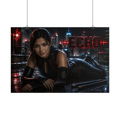Echo Comic Poster Character Wall Art Collector Room Decor Art Print