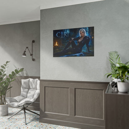 Fantasy Wall Art Ciri The Witcher Poster Room Decor Collector Gift Art Print
