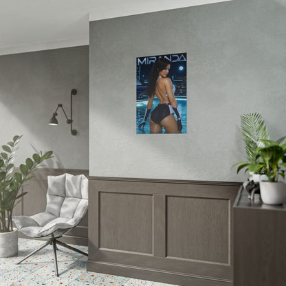 Miranda Lawson Mass Effect Poster Wall Art Character Room Decor Collectible Prin