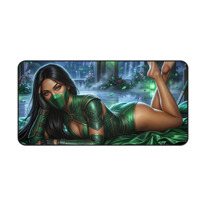 Mortal Kombat Mouse Pad, Jade Desk Mat, Gamer Gift XXL