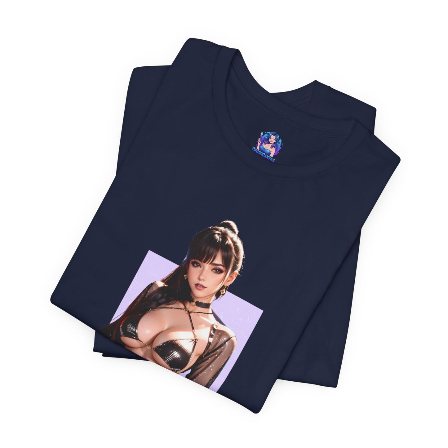 Eve Stellar Blade Grafik-T-Shirt | Sci-Fi-Kampfheldinnen-T-Shirt für Gamer | Anime-Heldin-Shirt