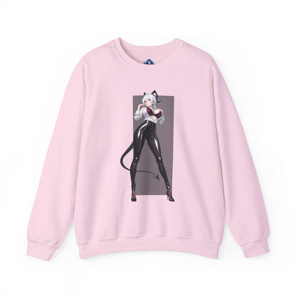 Zani Sweatshirt, Fantasy Heroine Crewneck, Stylish Anime-Inspired Streetwear for Fans